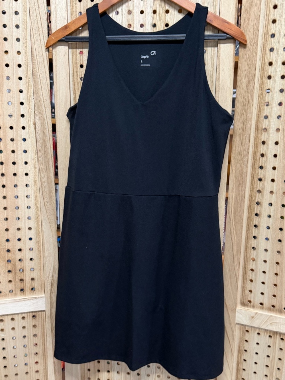 GapFit Black Active Dress Womens Large Athletic Sleeveless